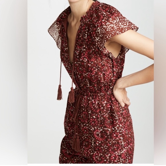 ULLA JOHNSON Terra Jumpsuit in Henna, SIZE 8 NEW 0682 - Picture 2 of 9